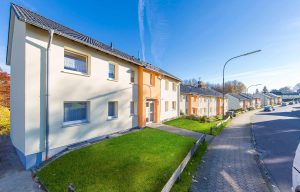Reihenhäuser mit Vorgarten